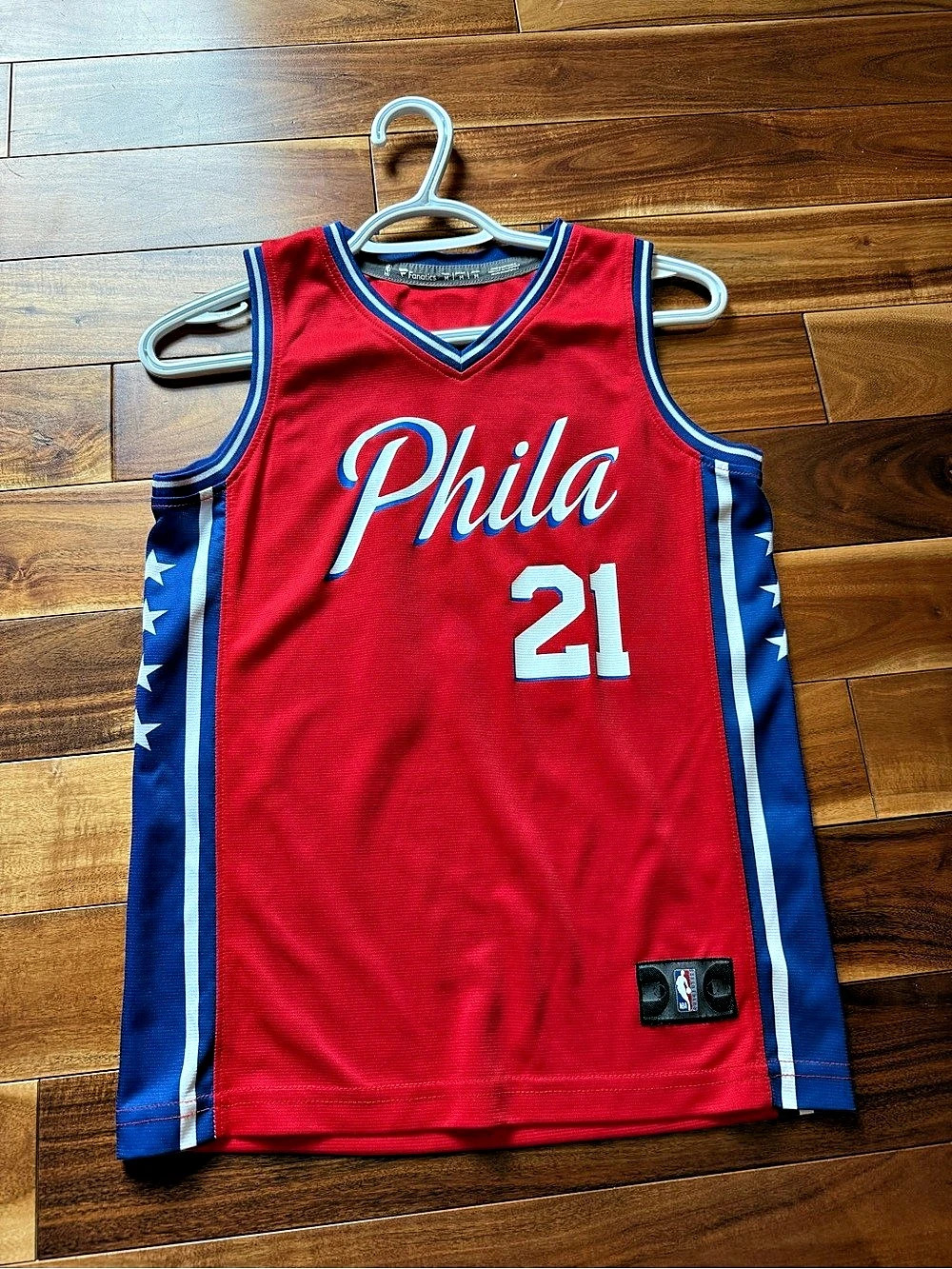 Fanatics Philadelphia 76ers Embiid #21 Jersey Like New